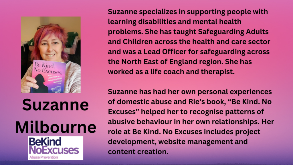 Meet The Team, Suzanne Milbourne